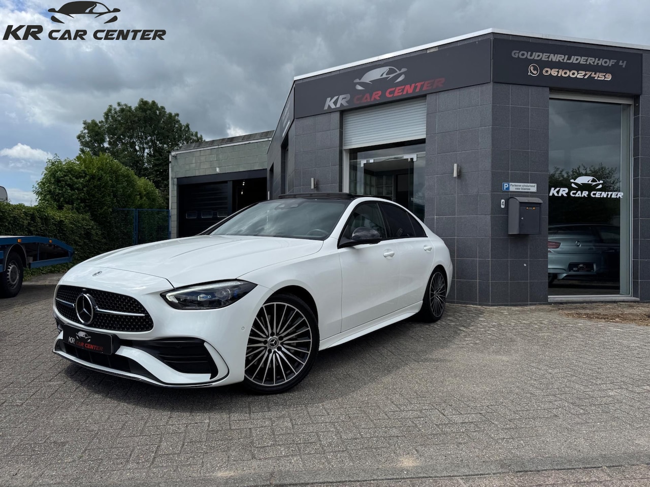Mercedes-Benz C-klasse - 200 AMG PANO-CAMERA-SFEER-CARPLAY - AutoWereld.nl
