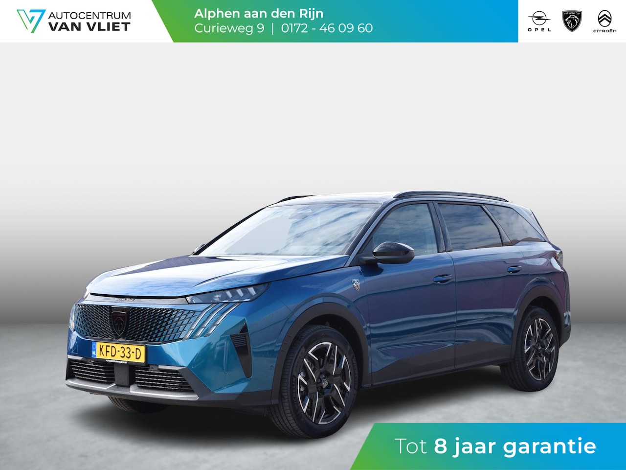 Peugeot 5008 - 1.2 Hybrid 145 GT Exclusive 7-PERSOONS - AutoWereld.nl