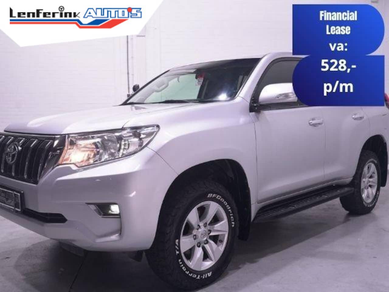 Toyota Land Cruiser - 2.8 D-4D-F 177 pk 5 Drs Grijs Kenteken 2-Zits 4WD Airco, Cruise Control, Historie aanwezig - AutoWereld.nl