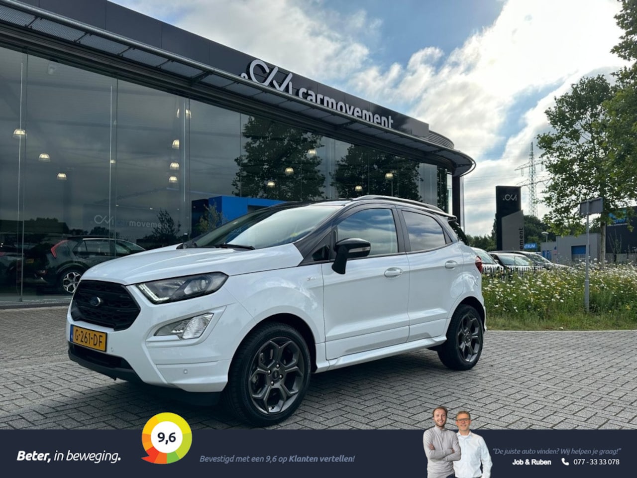 Ford EcoSport - 1.0 EcoBoost ST-Line | Navi | Camera | stoel/stuur verw | Cruise - AutoWereld.nl