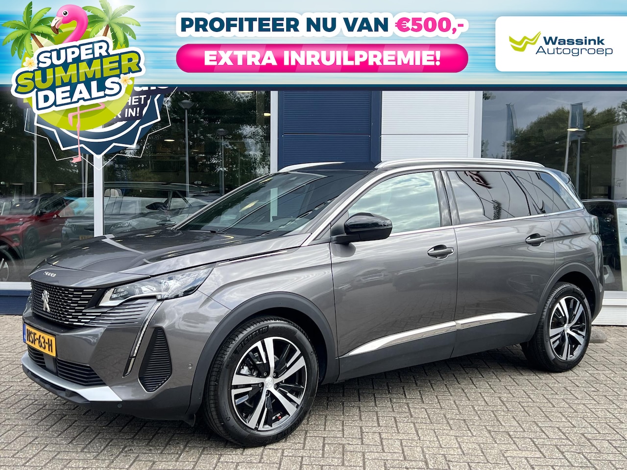 Peugeot 5008 - | SUMMER DEALS | 1.2 Crossway GT 130pk Automaat | Stoelverwarming | Navigatie | Climate Co - AutoWereld.nl