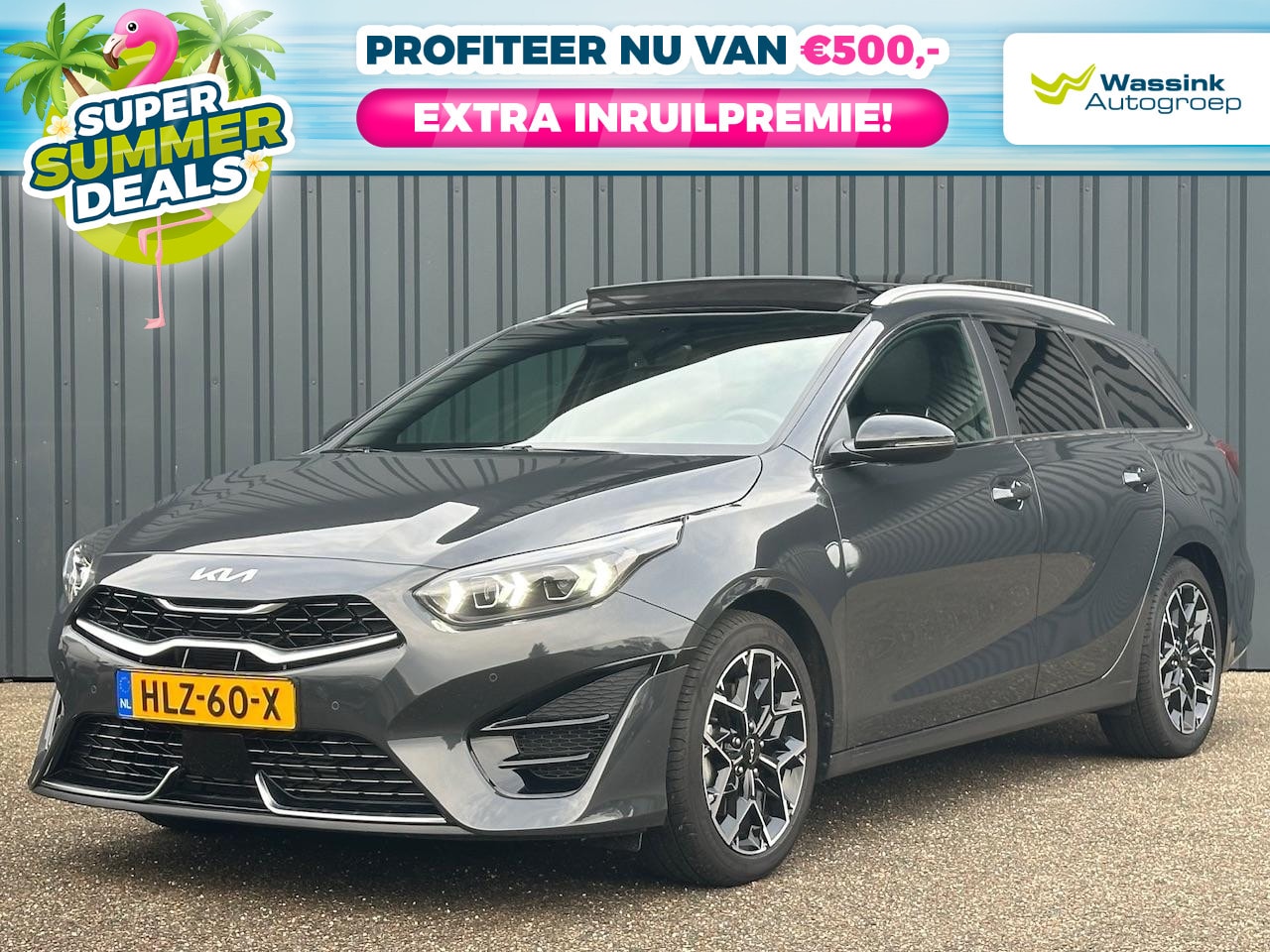 Kia Cee'd Sportswagon - Ceed Sw 1.5 T-GDi 140pk GT-PlusLine Panoramisch Open Super Summer Sale | Dak | Carplay | S - AutoWereld.nl
