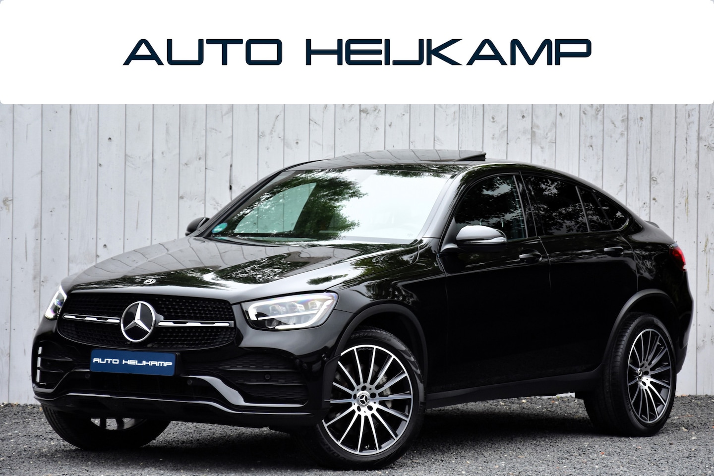 Mercedes-Benz GLC-klasse Coupé - 300e 4MATIC Business Solution AMG | Schuif/Kanteldak | Led | Leer | - AutoWereld.nl