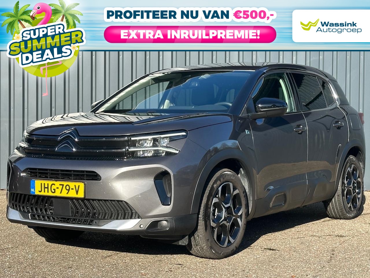 Citroën C5 Aircross - 1.6 Hybrid 225pk EAT8 Business Plus Navigatie | Super Summer Sale | DAB | Carplay | Camera - AutoWereld.nl