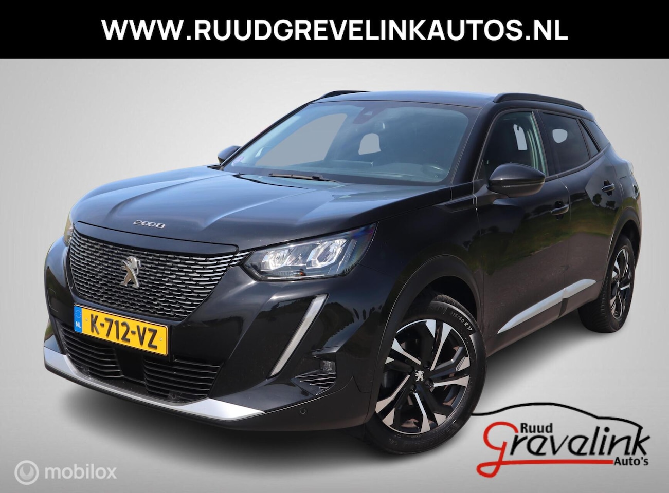 Peugeot 2008 - 1.2 PT Allure Navi|Camera|3D Cockpit|LED|1/2Leer|Carplay|DonkerGlas - AutoWereld.nl