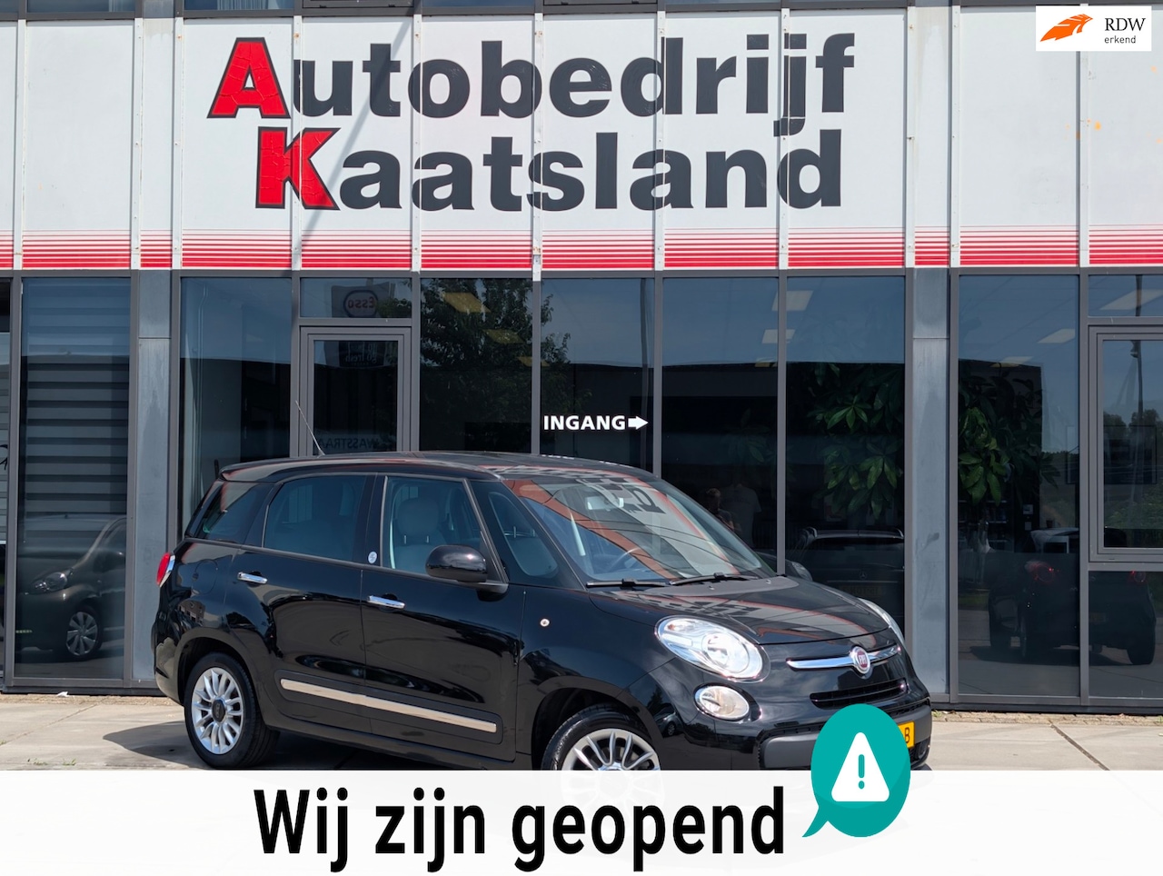 Fiat 500 L Living - 0.9 TwinAir Lounge 7 PERSOONS - Airco - - AutoWereld.nl