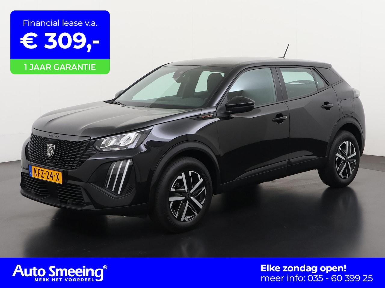 Peugeot 2008 - 1.2 Hybrid 136 Style | LED | Carplay | Cruise control | Zondag open! - AutoWereld.nl