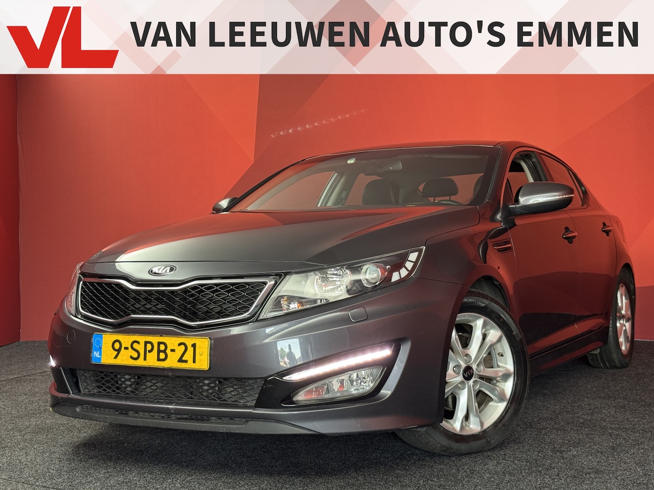 Kia Optima - 2.0 CVVT Hybrid Super Pack | Navigatie | Climate Control | Leer | - AutoWereld.nl