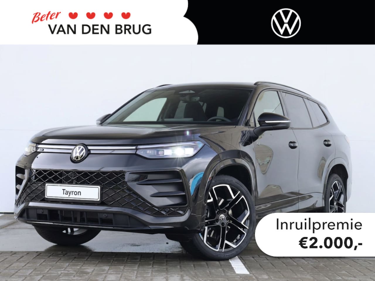 Volkswagen Tayron - R-Line Edition 1.5 eHybrid 204 PK | Panoramadak | Harman Kardon | Black style | Trekhaak | - AutoWereld.nl