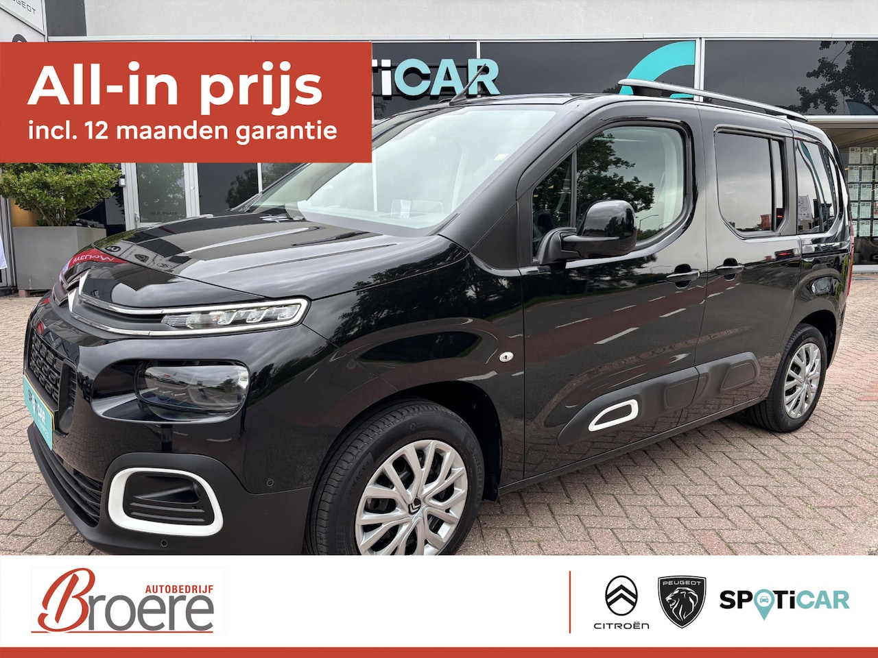 Citroën Berlingo - Shine 1.2 Turbo130 S&S EAT8 Automaat head up display - AutoWereld.nl