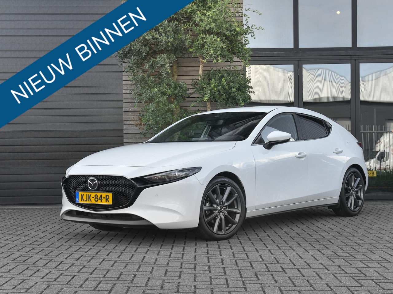Mazda 3 - 2.0 e-SkyActiv-X M Hybrid 180 Luxury Leer Bose Navi Camera Trekhaak 18 inch - AutoWereld.nl