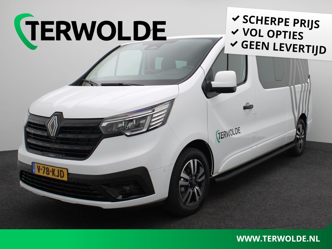 Renault Trafic - L2H1 T29 DC dCi 170 EDC Extra | AUTOMAAT | Dubbele Cabine | - AutoWereld.nl