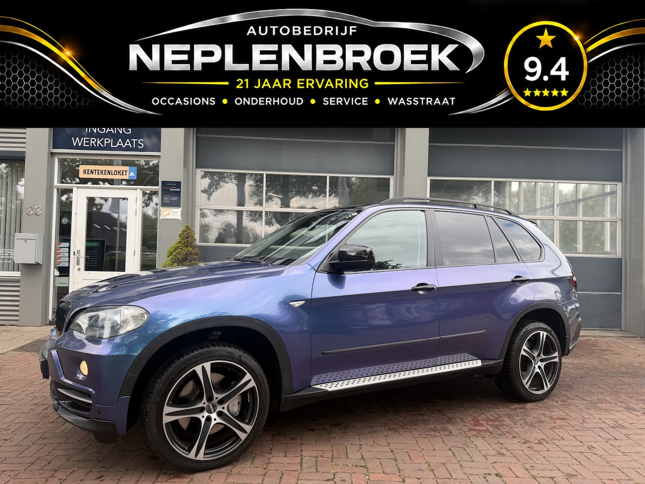 BMW X5 - xDrive48i High V8 Executive Leer,Schuifdeur,20Inch,Navi,Cruise Trekhaak Bj 2007 355pk Spec - AutoWereld.nl