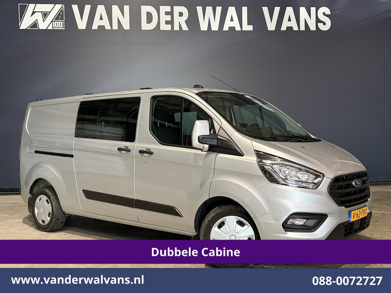 Ford Transit Custom - 2.0 TDCI 131pk L2H1 Dubbele Cabine Euro6 Airco | 5-Zits | Camera | Apple Carplay | LED | 2 - AutoWereld.nl