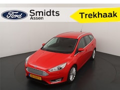 Ford Focus Wagon - 1.5 EcoBoost 150 pk Titanium | Trekhaak | 1500 kg trekgewicht | Voorruitverw. | 17" | Navi