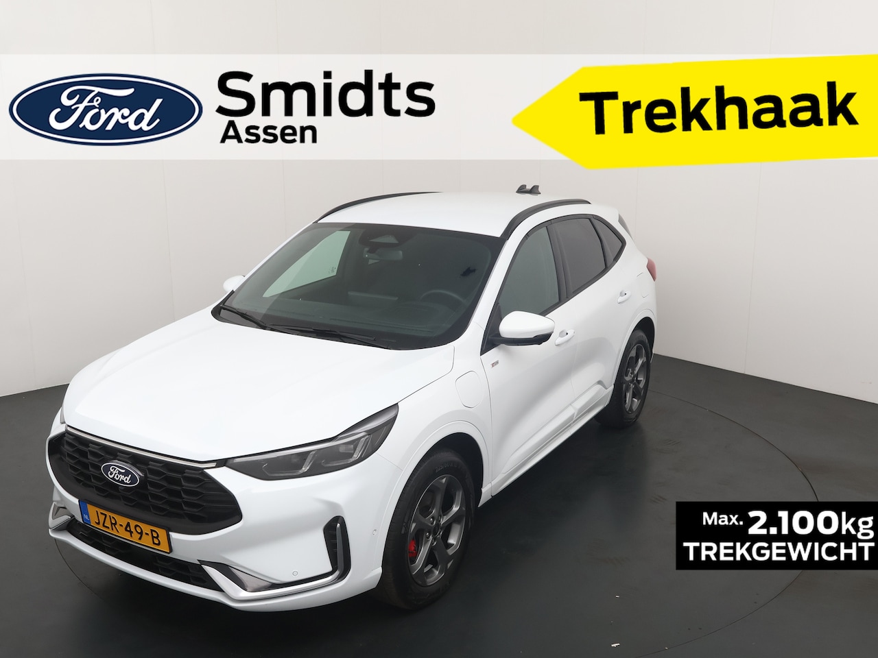 Ford Kuga - 2.5 PHEV 243 pk ST-Line X Trekhaak I AGR stoelen | Matrix LED I Adapt Cruise I Winter Pack - AutoWereld.nl