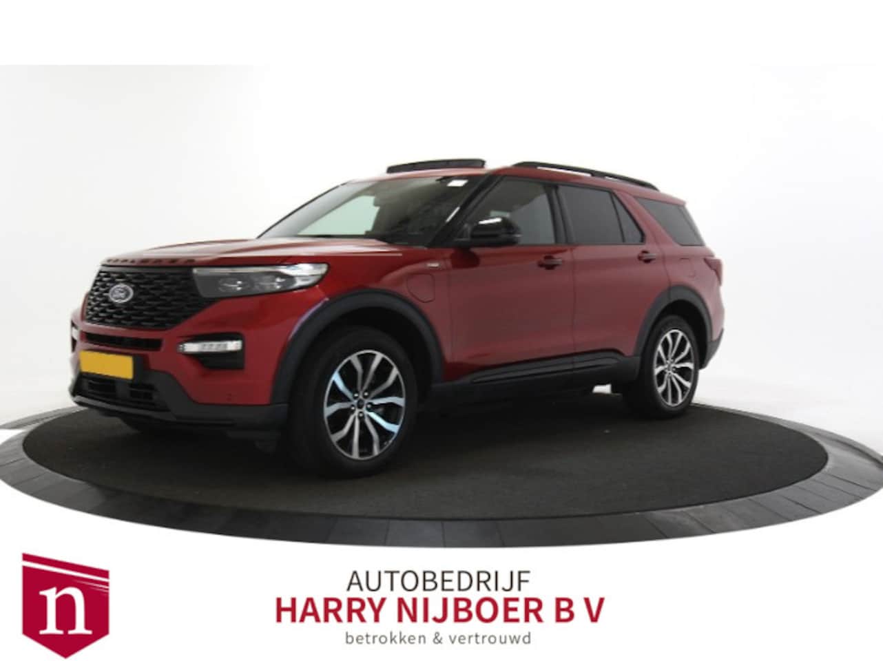Ford Explorer - 3.0 V6 EcoBoost PHEV ST-Line 7 p Pano / B&O / Stoelverwarming/Koeling / 360 Cam / Trekhaak - AutoWereld.nl
