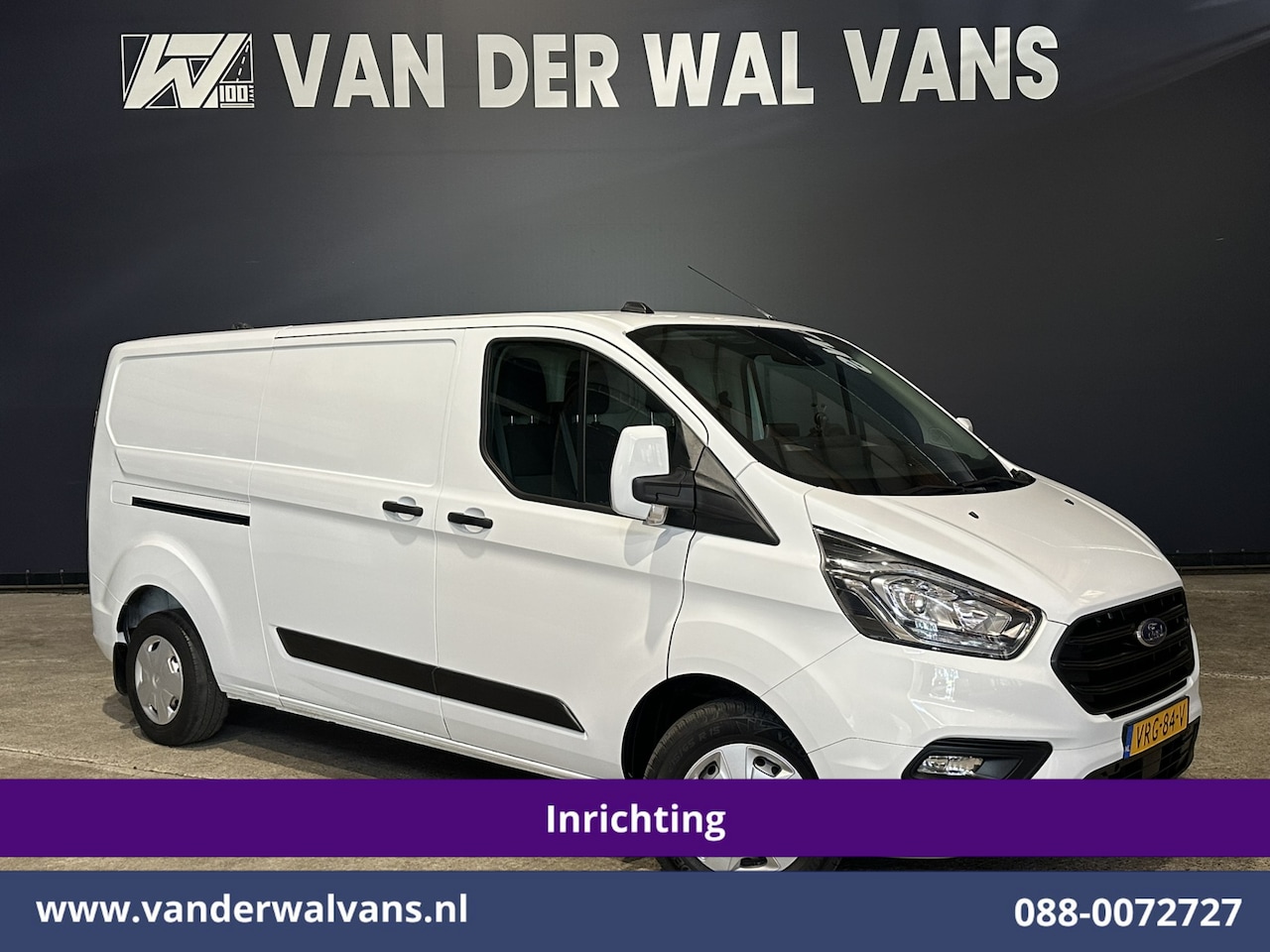 Ford Transit Custom - 2.0 TDCI 130pk L2H1 inrichting Euro6 Airco | Camera | Apple Carplay | LED | Cruisecontrol - AutoWereld.nl