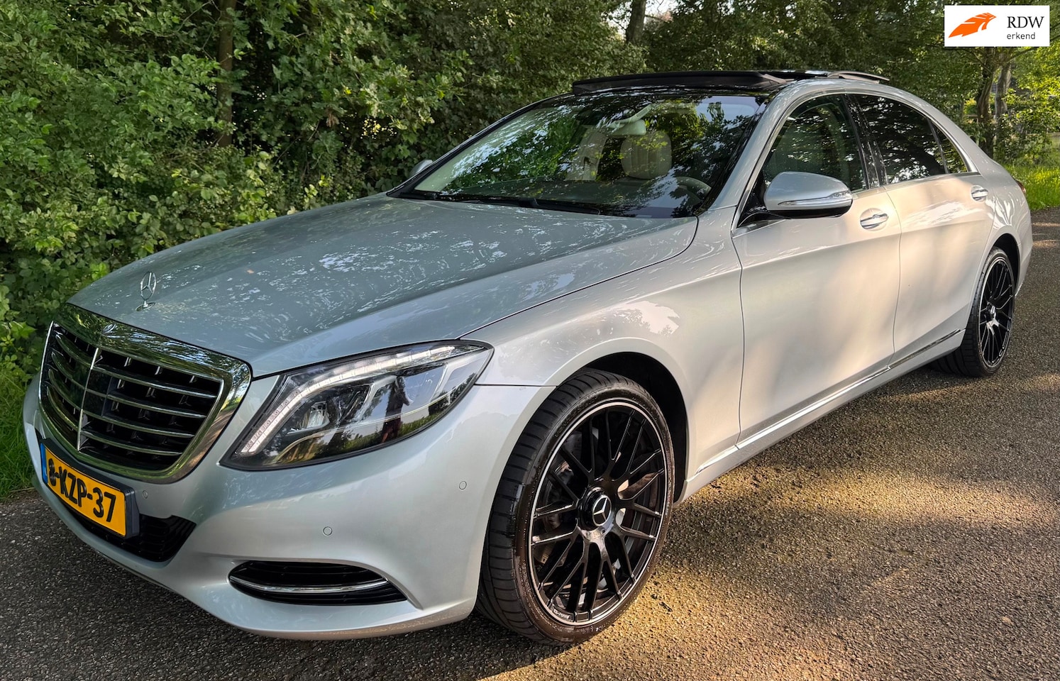 Mercedes-Benz S-klasse - 400 HYBRID Lang 2013 NAP PANO MEMORY - AutoWereld.nl
