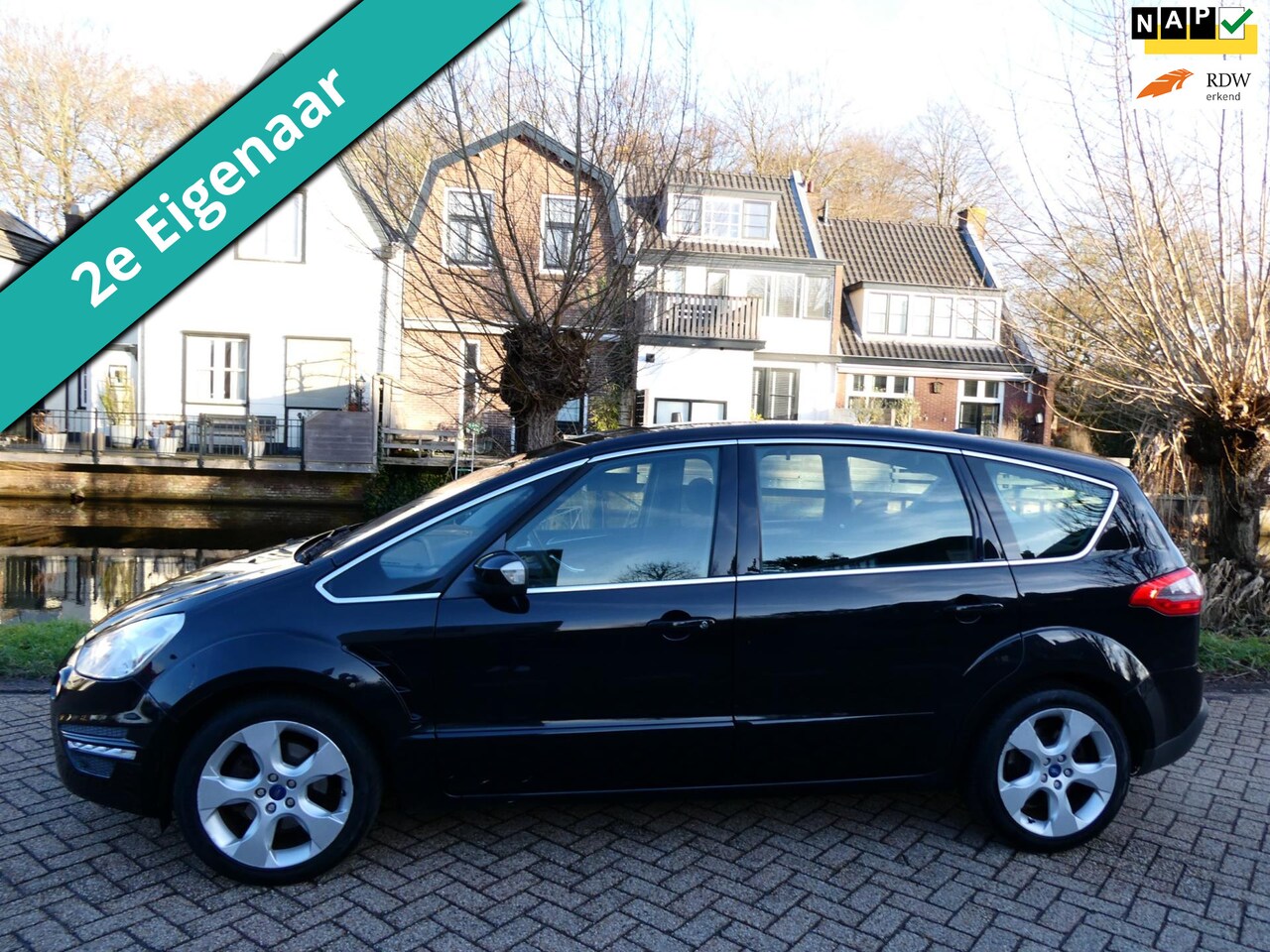 Ford S-Max - 1.6 EcoBoost Titanium 160pk 2e eig. Clima Navi PDC Historie - AutoWereld.nl