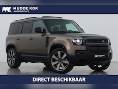 Land Rover Defender 110 - 2.0 P300e X | FACELIFT | ClearSight | Meridian Surround | Trekhaak | Luchtvering | Koelbox