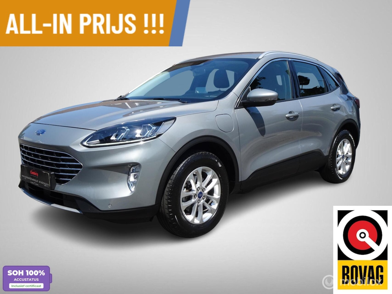 Ford Kuga - 2.5 PHEV Titanium Head-Up / Navi / Clima / Winterpakket - AutoWereld.nl