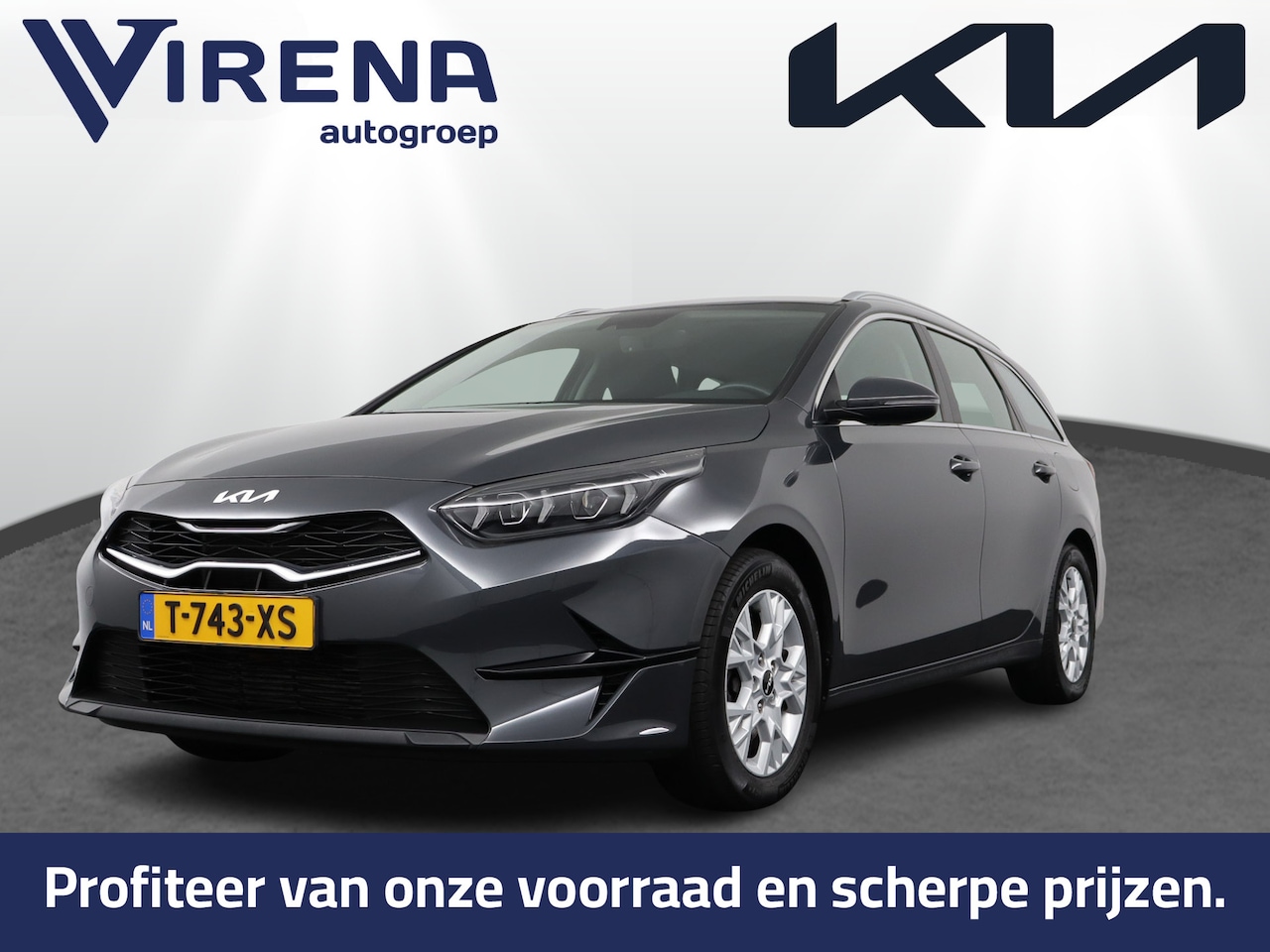 Kia Cee'd Sportswagon - Ceed 1.5 T-GDi 160pk DynamicLine Automaat - Trekhaak - Camera - AppleCarplay - Android Aut - AutoWereld.nl