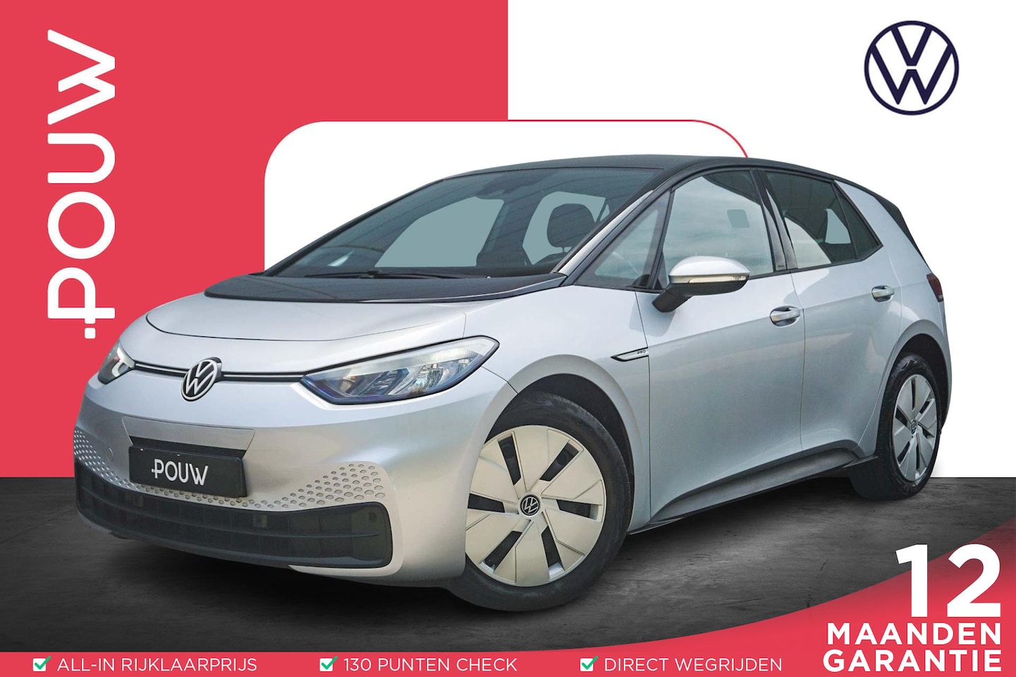 Volkswagen ID.3 - 204pk Life 58 kWh | SoH 92% | Navigatie | Adaptive Cruise | Stoelverwarming - AutoWereld.nl