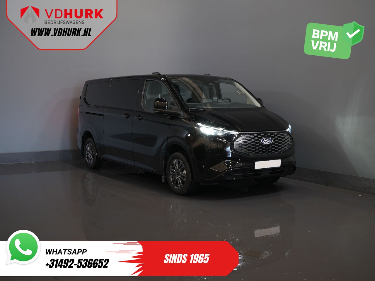 Ford Transit Custom - E-Transit 218 pk 330 km WLTP L2 Limited 2x Elek.Schuif/ 2.3t Trekverm./ Snellader/ B&O/ Ad - AutoWereld.nl
