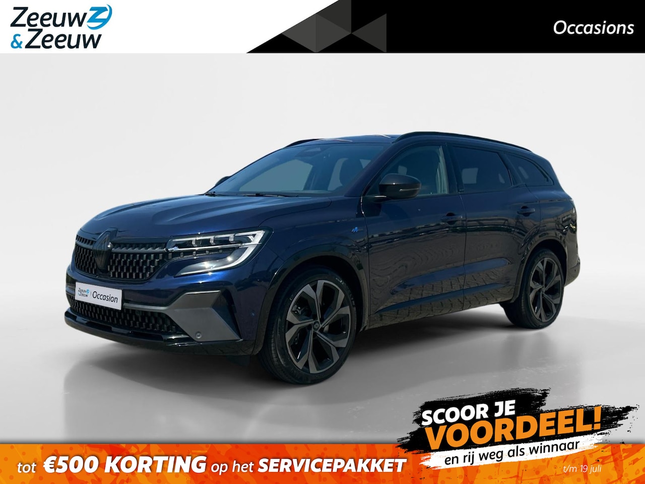 Renault Espace - E-Tech full hybrid 200 esprit Alpine 5p. | Automaat | Apple Carplay & Android Auto | Head - AutoWereld.nl
