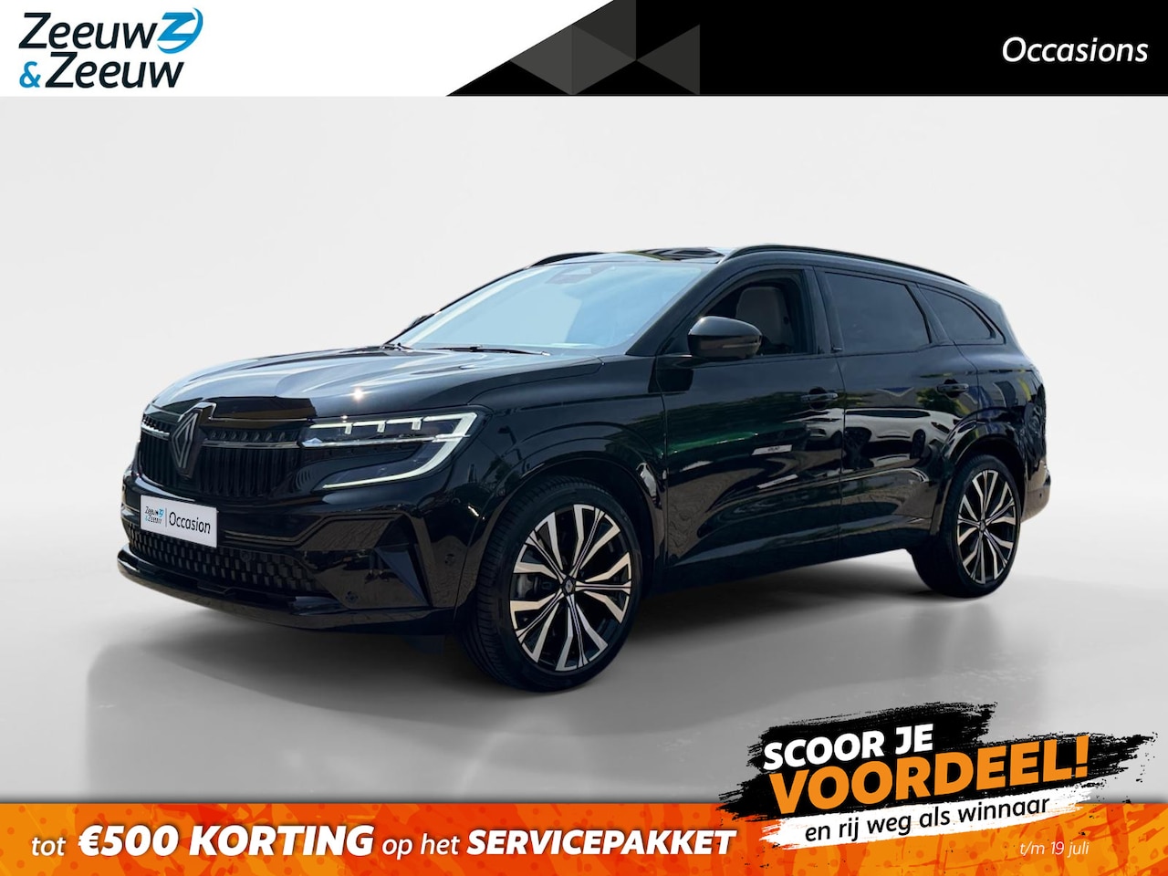 Renault Espace - E-Tech full hybrid 200 iconic 7p. | Lederen Bekleding | Automatische Kofferbak | 360 Camer - AutoWereld.nl