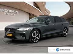 Volvo V60 - 2.0 T6 Plug-in hybrid AWD Ultra Dark | Trekhaak | Panoramadak | BLIS | PDC V+A en camera |