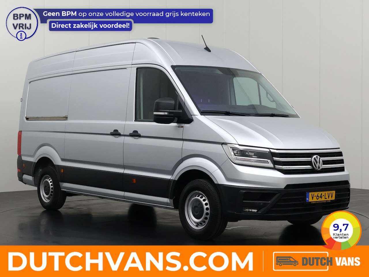Volkswagen Crafter - 2.0TDI 177PK DSG Automaat L3H3 Highline | Led | Navigatie | Multimedia | Camera | Trekhaak - AutoWereld.nl