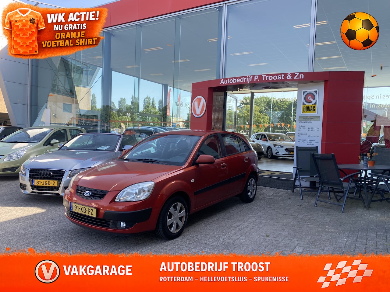 Kia Rio - 1.4 X-tra 1.4 X-tra,5 Deurs,5 Zits,Airco,Elektrischpakket,Stuurbekrachting,Centraledeurvergrendeling - AutoWereld.nl