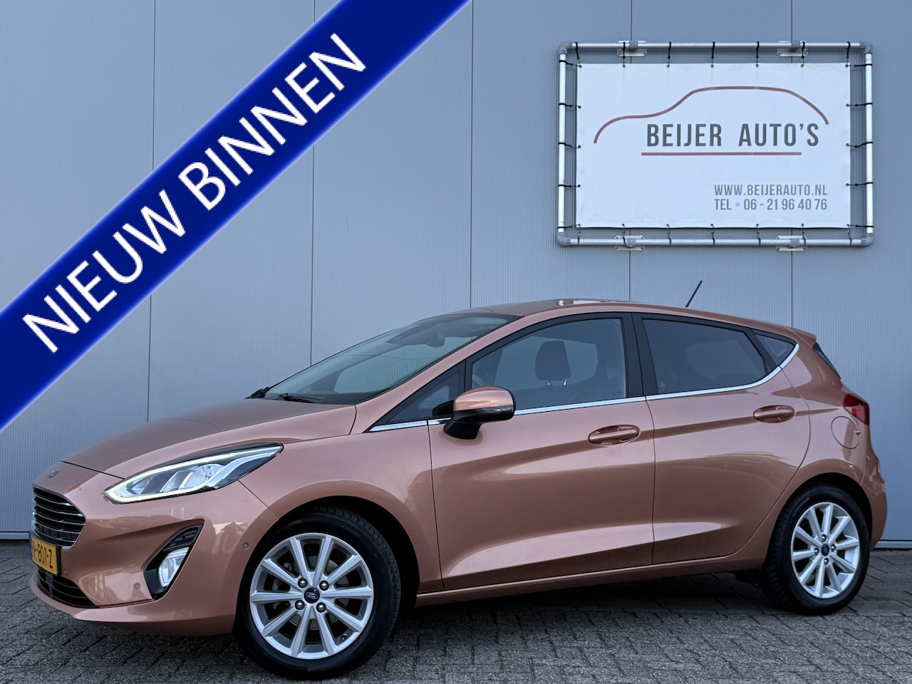 Ford Fiesta - 1.0 EcoBoost Titanium Carplay/Camera/16inch. - AutoWereld.nl