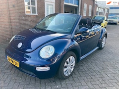 Volkswagen New Beetle Cabriolet - 2.0 Highline Bj 2003, Car Play, Elektrisch dak, APK TOT 06-2027 inruil is mogelijk