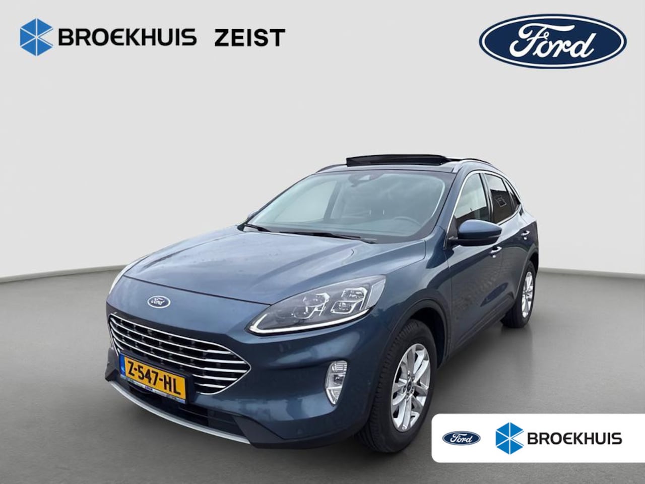 Ford Kuga - 1.5 EcoBoost Titanium X | 100% dealer o.h. | Panoramadak | Adaptieve cruise | Trekhaak | P - AutoWereld.nl