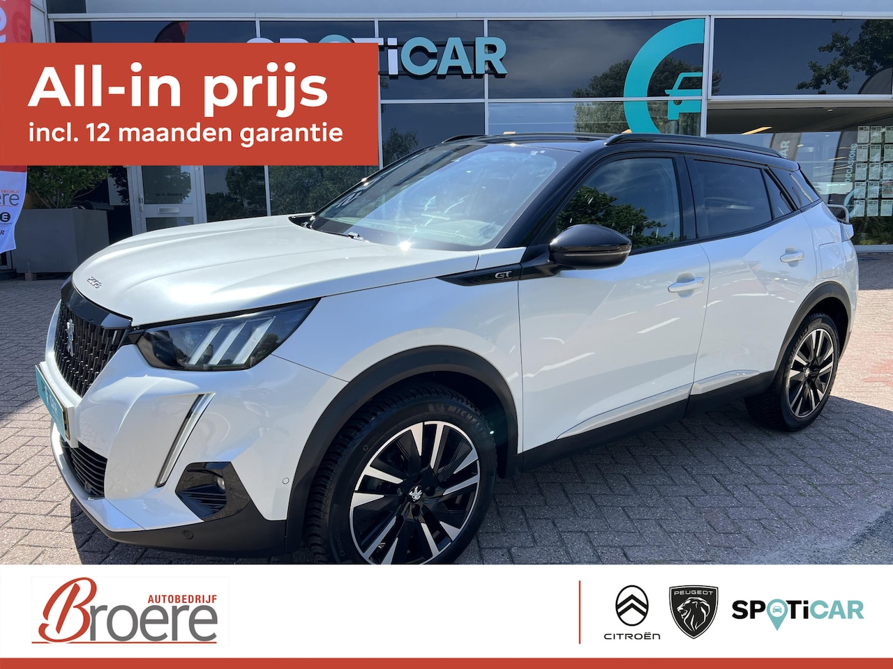 Peugeot 2008 - 1.2 Turbo 130 pk GT Pack EAT-8 Automaat Adaptive cruise control - AutoWereld.nl