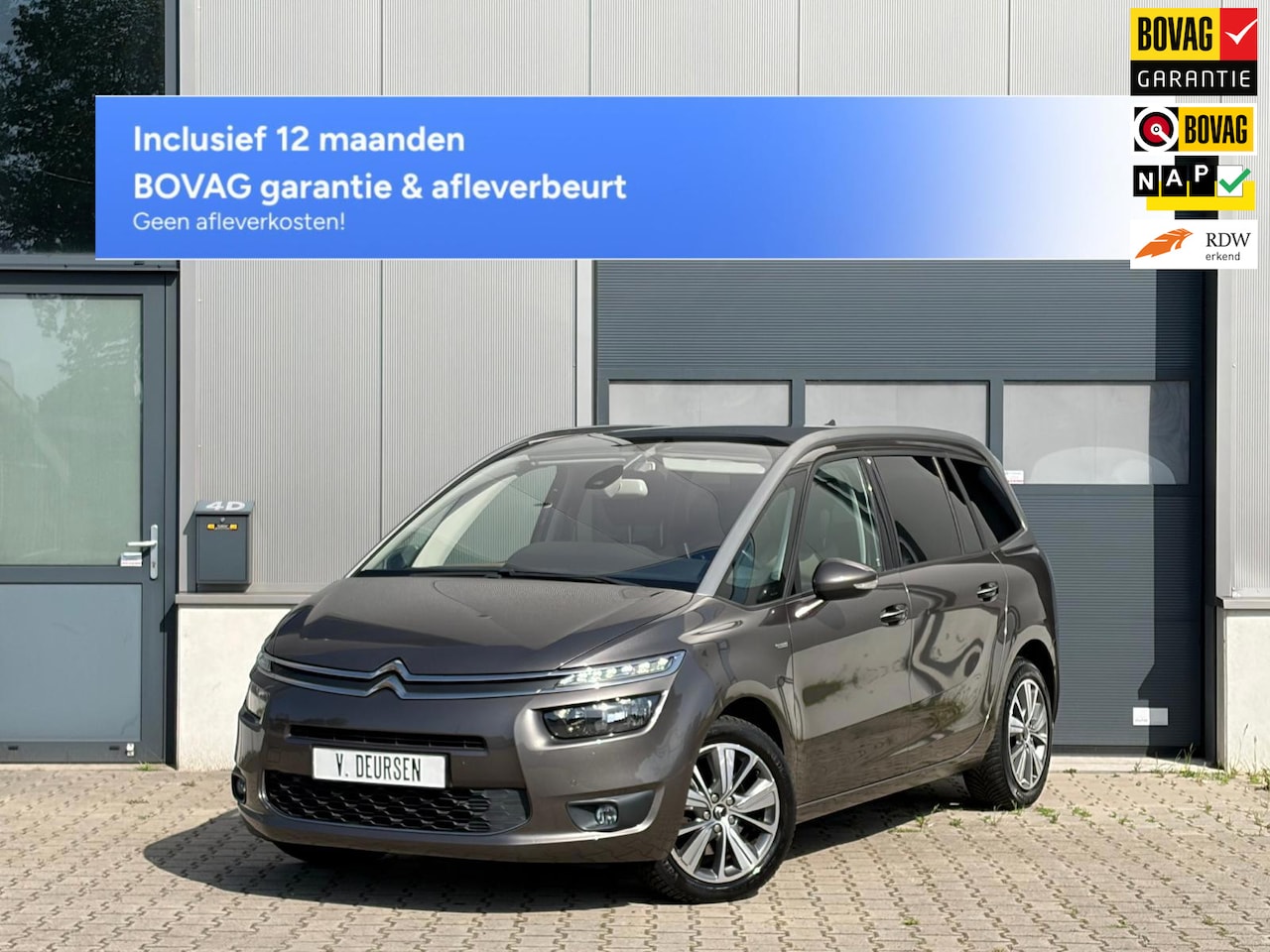 Citroën Grand C4 Picasso - 1.6 e-THP Exclusive AUTOMAAT|STOELMASSAGE|ELEKTRISCHE KLEP - AutoWereld.nl