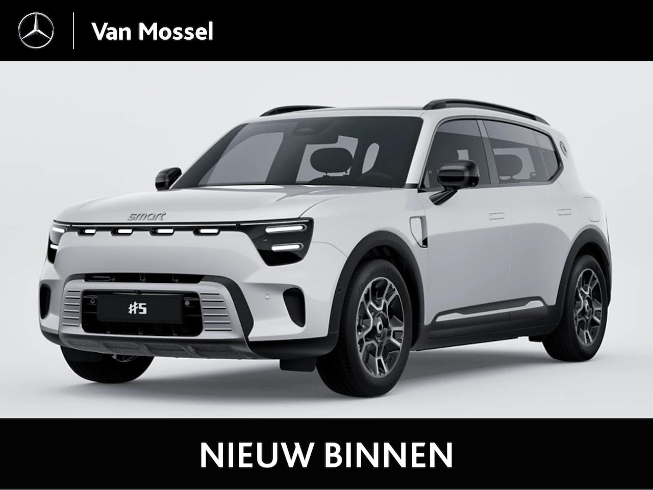 Smart #5 - Pulse / Halo panoramisch dak / 20" Helix/ Offroad rijmodus/ DC-opladen 400 kW - AutoWereld.nl