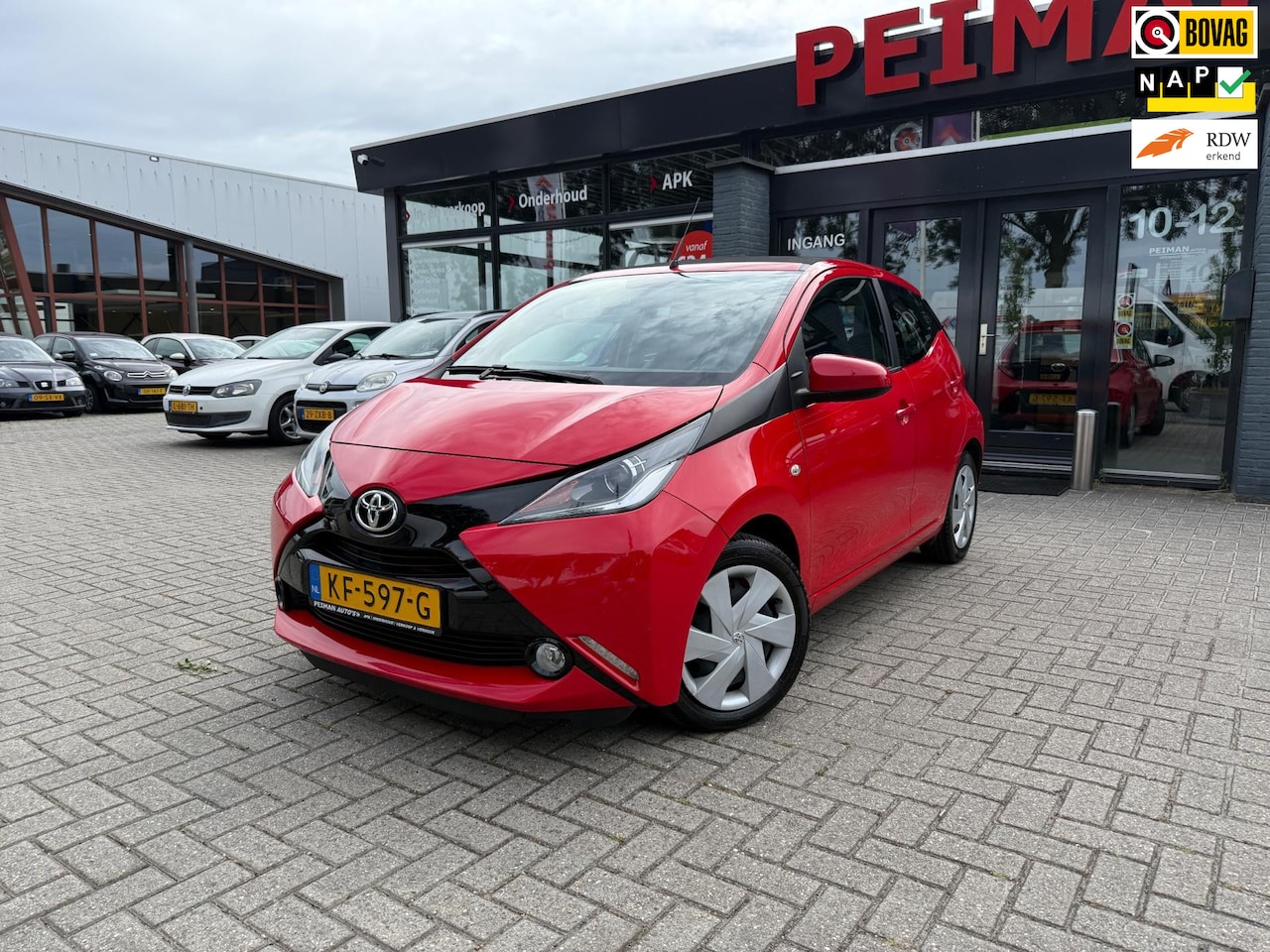 Toyota Aygo - 1.0 VVT-i | Softtop | Elektrische ramen voor | Speed Limiter | Apple carplay | Achteruitri - AutoWereld.nl