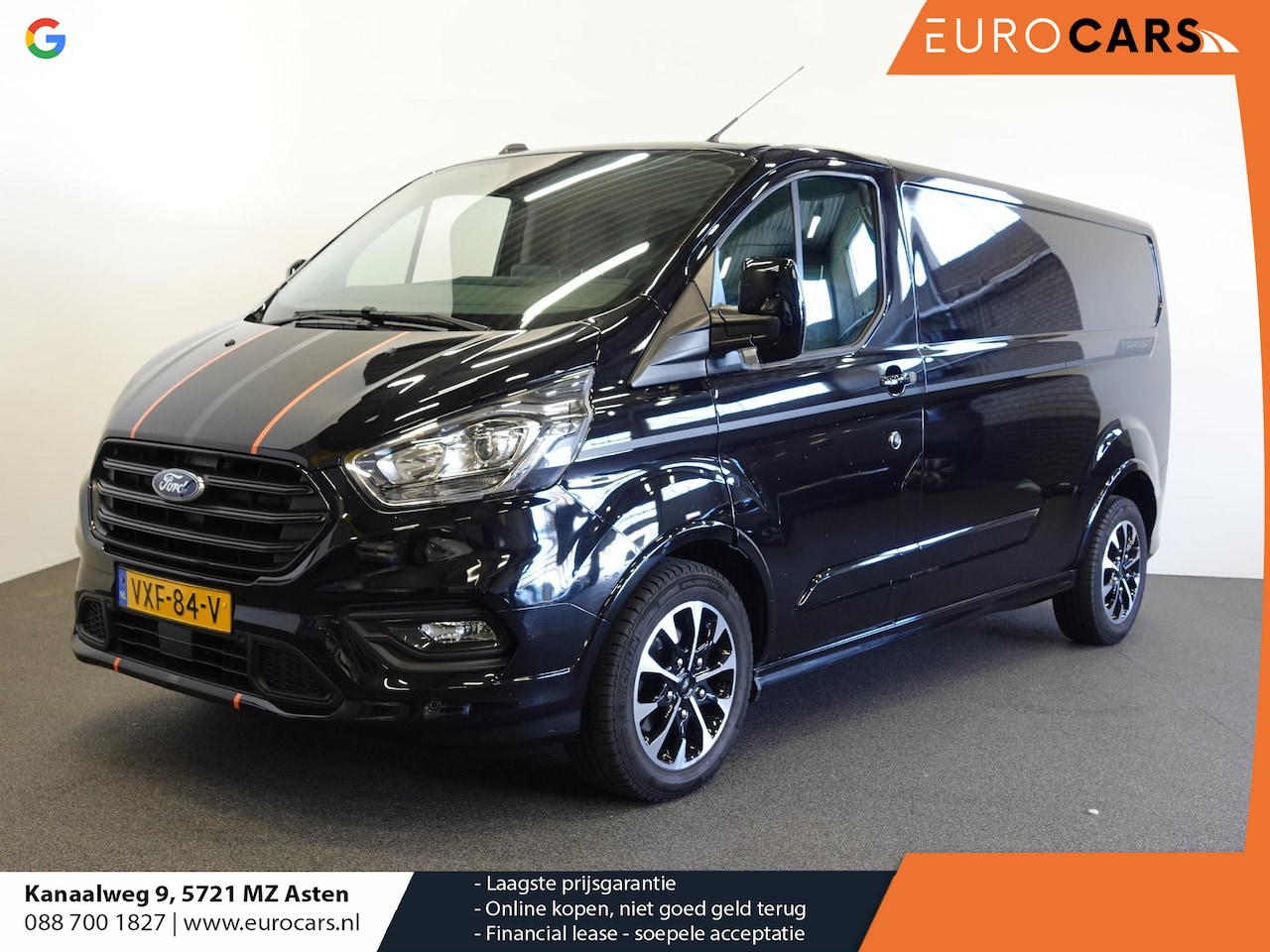 Ford Transit Custom - 320 2.0 TDCI L2H1 Sport 170PK Automaat Airco Cruise Control Bluetooth Navi Trekhaak - AutoWereld.nl
