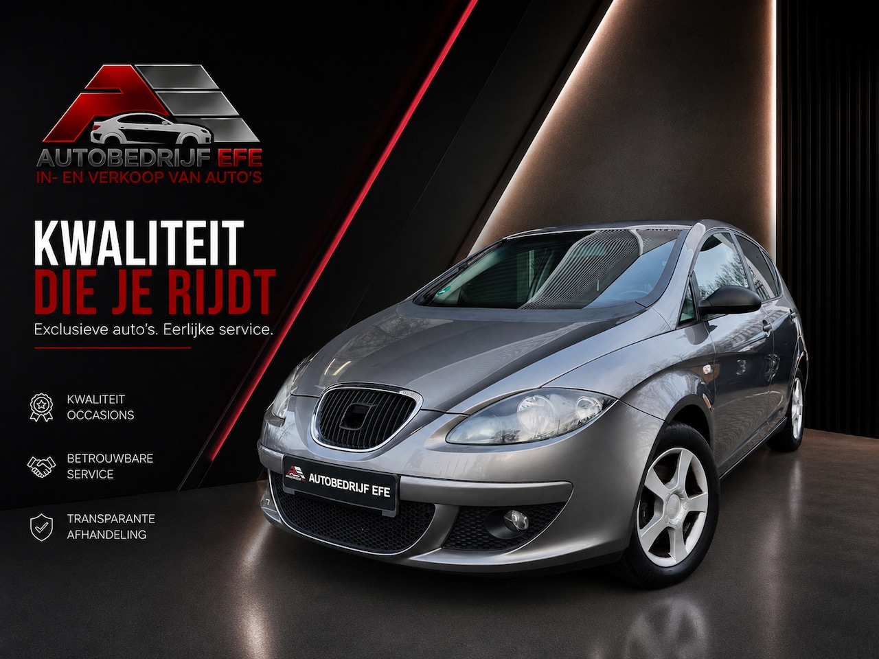 SEAT Altea - 1.6 Reference Airco*Strbkr - AutoWereld.nl
