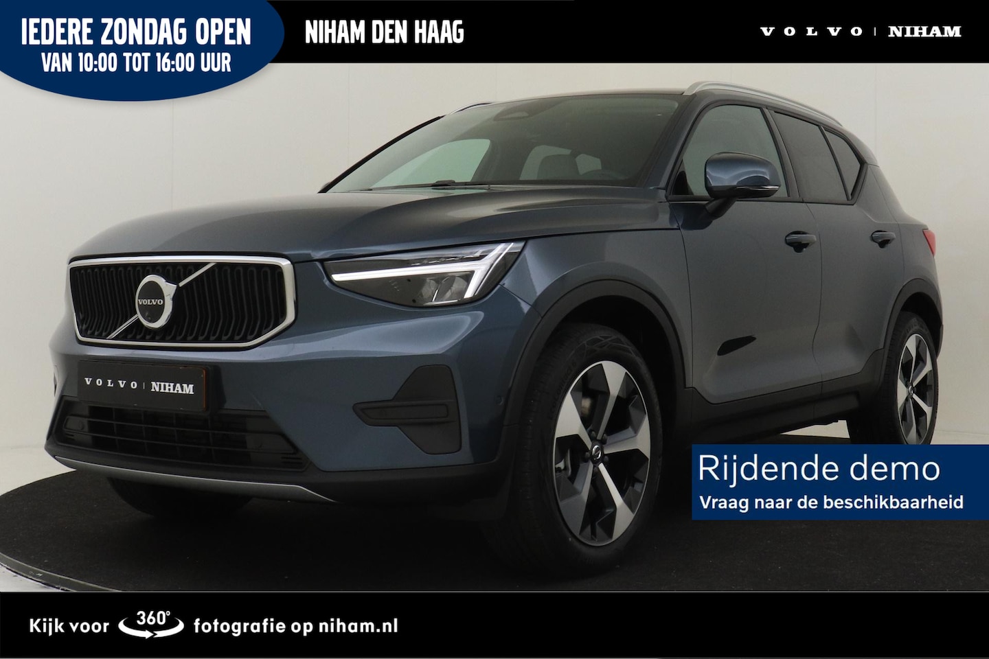 Volvo XC40 - B3 (M-HYBRID) BUSINESS EDITION -HARMAN/KARDON|360°CAM|ADAP.CRUISE|PRIVACY.GLAS|KEYLESS|19" - AutoWereld.nl