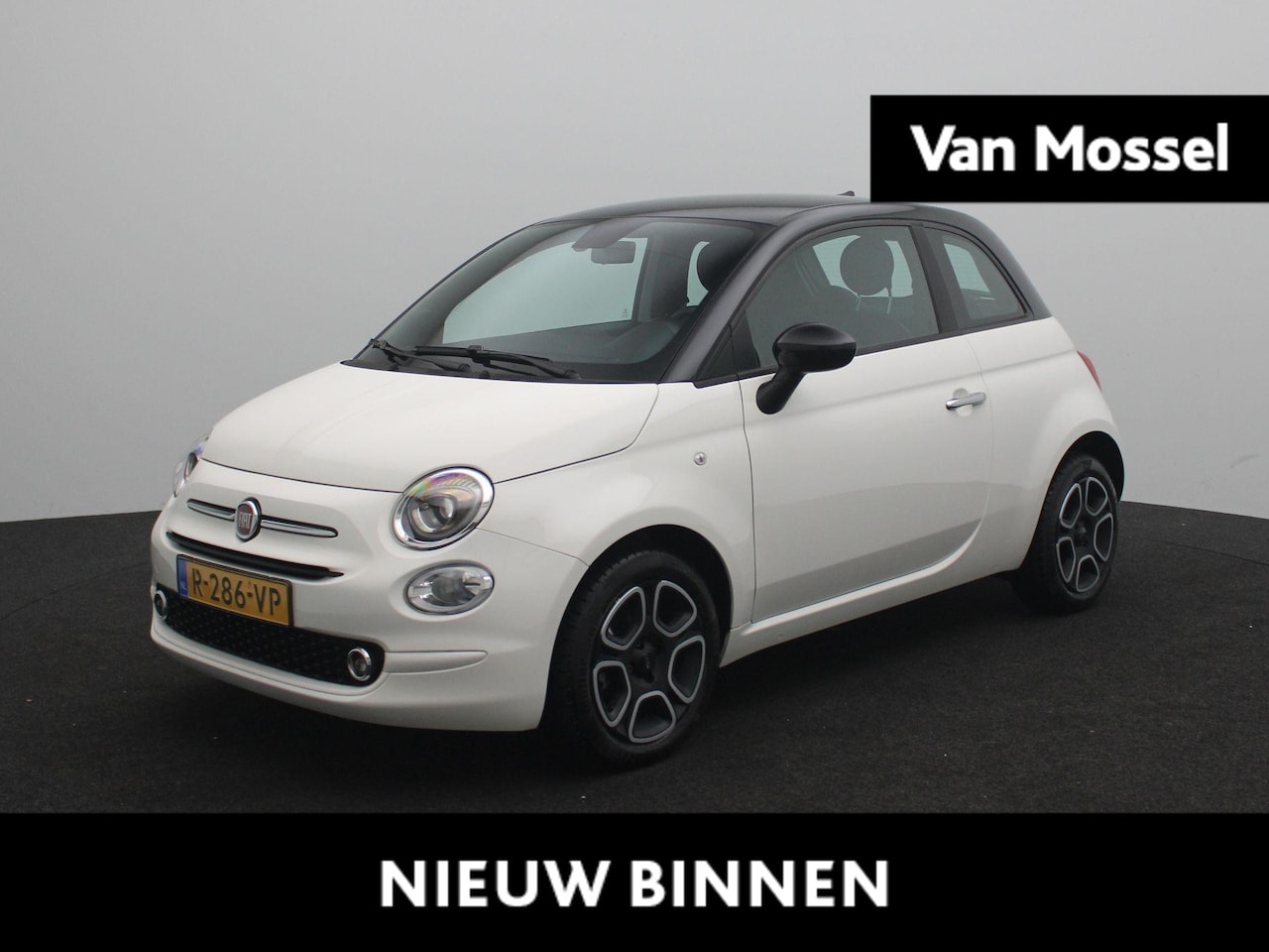 Fiat 500 - 1.0 Hybrid Club | Airco | Apple Carplay | Parkeersensoren | - AutoWereld.nl