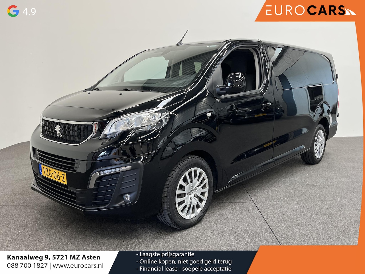 Peugeot Expert - 2.0 BlueHDI 180PK Dubbele Cabine Automaat Navigatie Parkeersensoren Clima Control Trekhaak - AutoWereld.nl