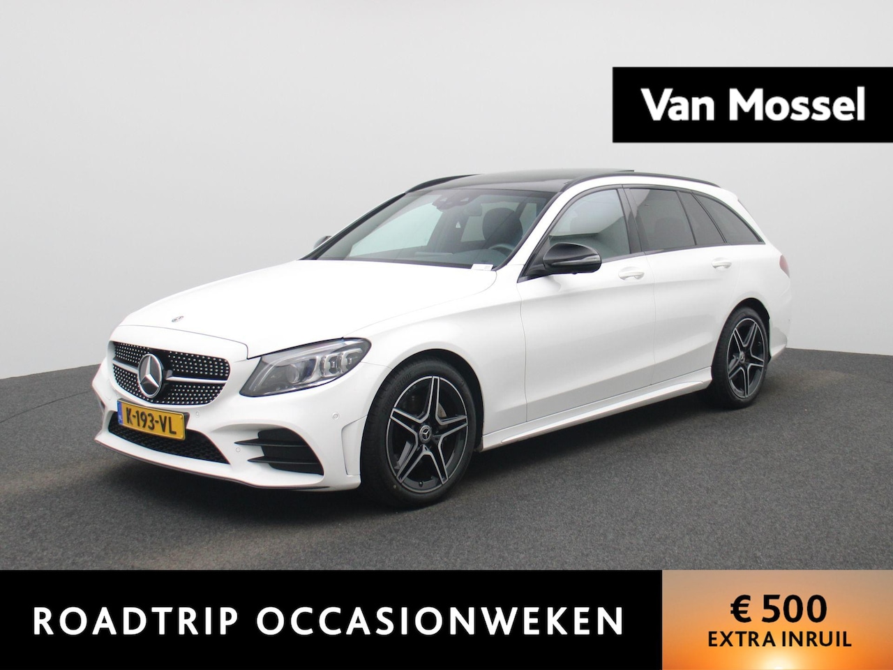 Mercedes-Benz C-klasse Estate - 180 Business Solution AMG | AUTOMAAT | PANORAMADAK | ACHTERUITRIJCAMERA | STOELVERWARMING - AutoWereld.nl