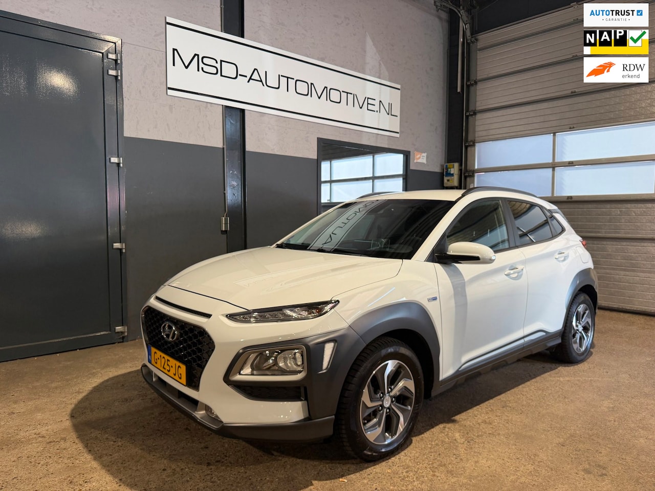 Hyundai Kona - 1.6 GDI HEV Fashion Trekhaak Camera Onderhouden NAP - AutoWereld.nl