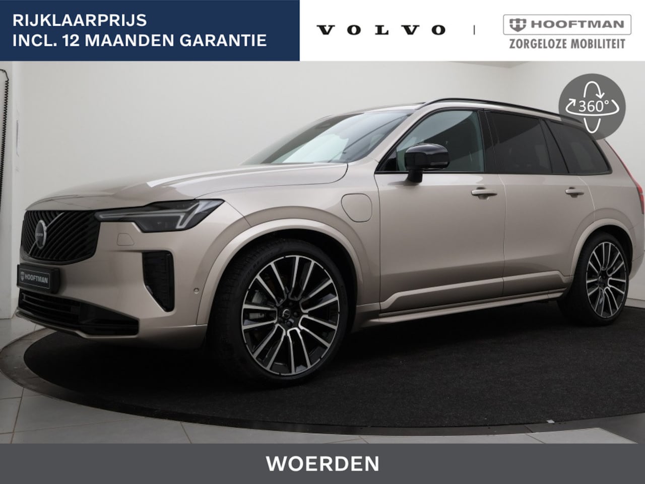 Volvo XC90 - T8 PLUG-IN HYBRID ULTRA EXECUTIVE DARK B&W AUDIO MASSAGE 22INC - AutoWereld.nl