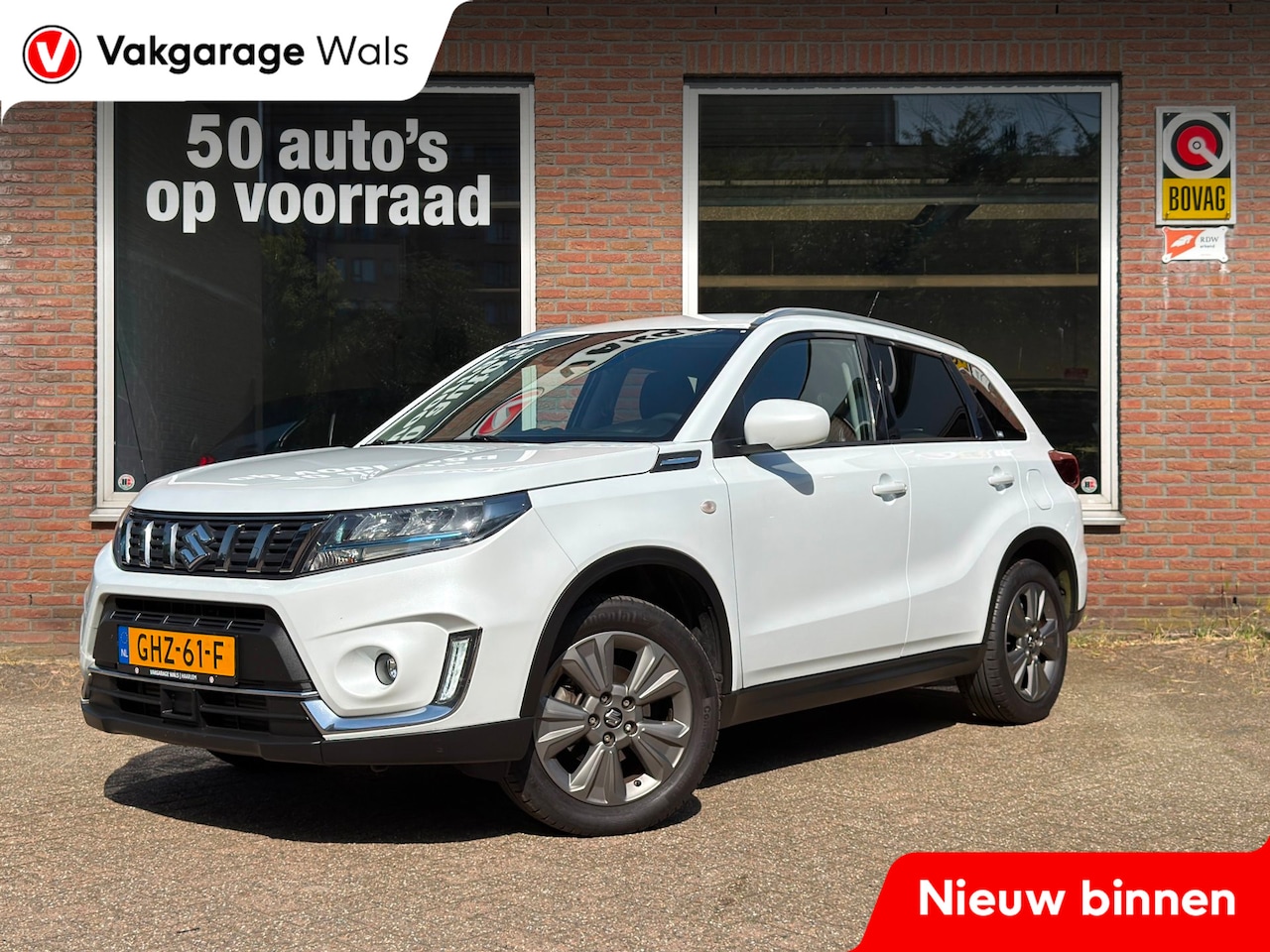 Suzuki Vitara - 1.4 Boosterjet Select Smart Hybrid | Navi | Camera | Stoelverwarming | Lane Assist | ACC - AutoWereld.nl